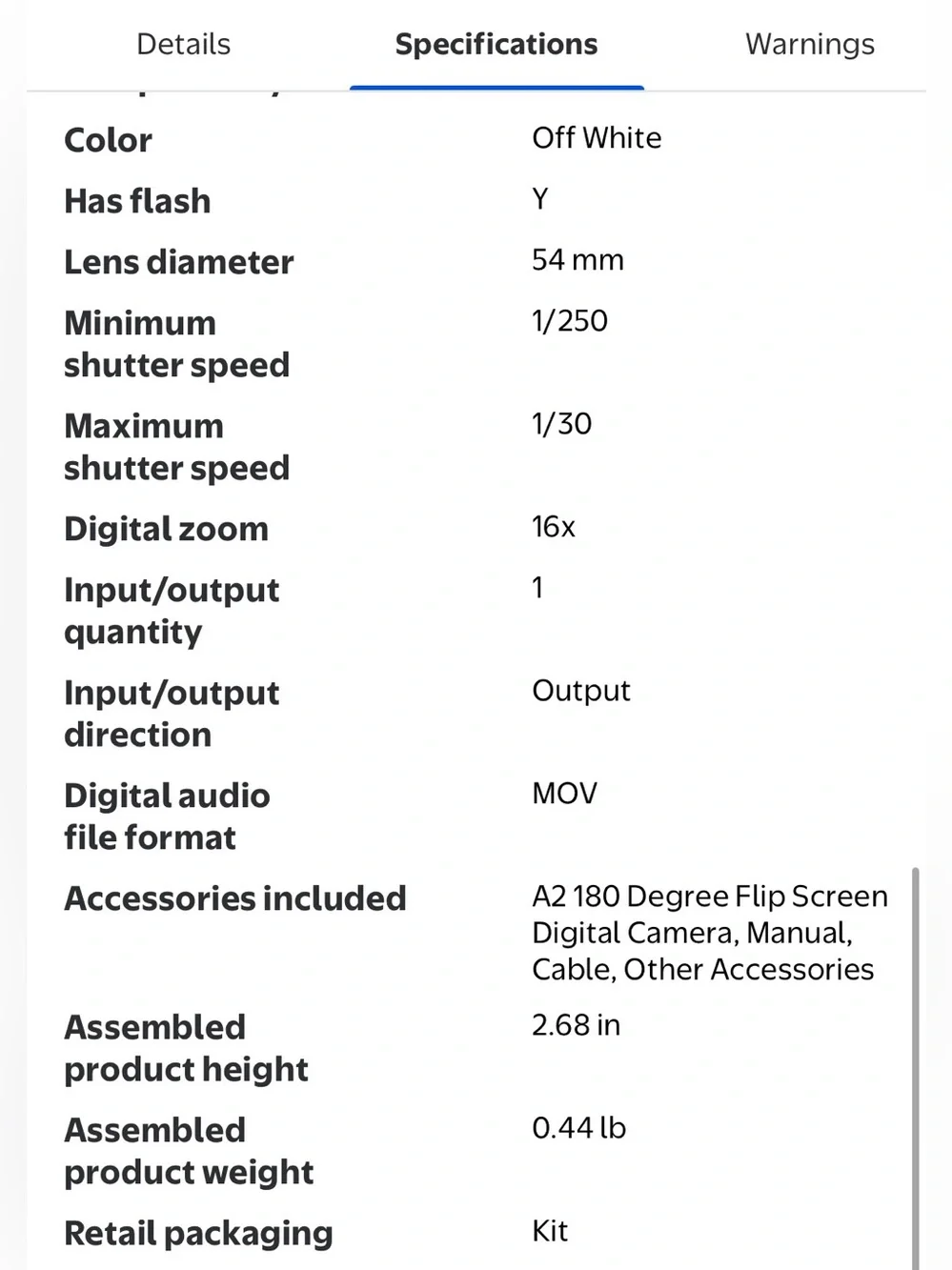 4K Digital Camera with 16X Zoom Anti Shake, 3